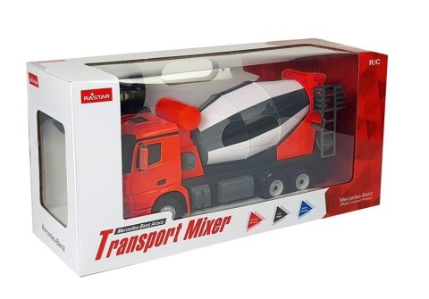 Auto R/C Mercedes-Benz Arocs Rastar 1:14 Czerwone na Pilota Rastar Auto R/C Mercedes-Benz Arocs Rastar 1:14 Czerwone na Pilota Rastar