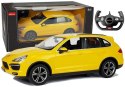 Auto R/C Porsche Cayenne Rastar 1:14 Żółte Rastar