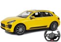 Auto R/C Porsche Macan Rastar 1:14 Żółte na pilota Rastar