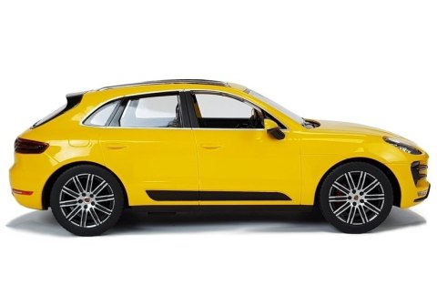 Auto R/C Porsche Macan Rastar 1:14 Żółte na pilota Rastar
