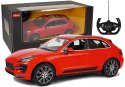 Auto R/C Porsche Macan Turbo Rastar 1:14 Czerwone na pilota Rastar