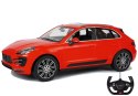 Auto R/C Porsche Macan Turbo Rastar 1:14 Czerwone na pilota Rastar