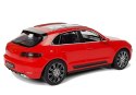 Auto R/C Porsche Macan Turbo Rastar 1:14 Czerwone na pilota Rastar