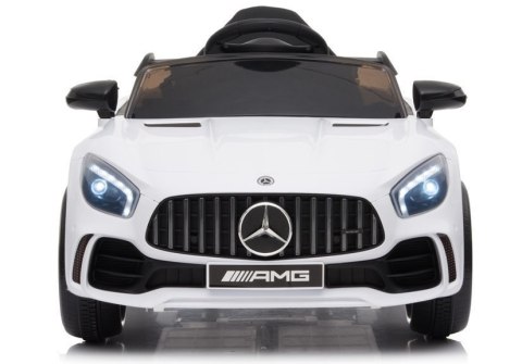 Auto na akumulator Mercedes AMG GT R Biały LEAN CARS Auto na akumulator Mercedes AMG GT R Biały LEAN CARS
