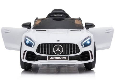 Auto na akumulator Mercedes AMG GT R Biały LEAN CARS Auto na akumulator Mercedes AMG GT R Biały LEAN CARS