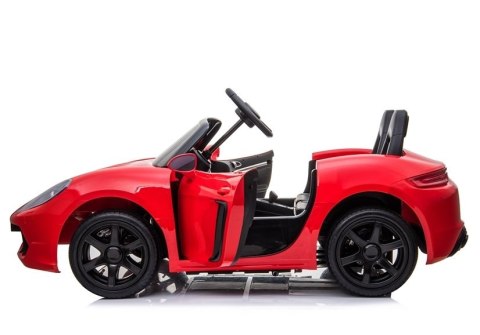 Auto na akumulator YSA021A Czerwony Lakierowany LEAN CARS Auto na akumulator YSA021A Czerwony Lakierowany LEAN CARS