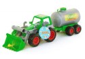 Farmer Traktor Ładowarka Cysterna Zielono- Szara 8794 Wader Polesie
