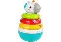 Wańka Wstańka Interaktywny Grzechotka Kolorowy Jednorożec 17 cm Hola Toys