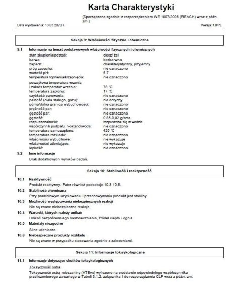 Żel do Dezynfekcji Rąk Antybakteryjny 70% 100ml LEAN Żel do Dezynfekcji Rąk Antybakteryjny 70% 100ml LEAN