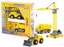 Zestaw Pojazdów Polesie Wywrotka Dźwig Koparka 57150 Wader Polesie Zestaw Pojazdów Polesie Wywrotka Dźwig Koparka 57150 Wader Polesie