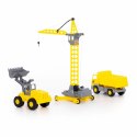Zestaw Pojazdów Polesie Wywrotka Dźwig Koparka 57150 Wader Polesie Zestaw Pojazdów Polesie Wywrotka Dźwig Koparka 57150 Wader Polesie