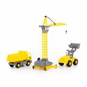 Zestaw Pojazdów Polesie Wywrotka Dźwig Koparka 57150 Wader Polesie Zestaw Pojazdów Polesie Wywrotka Dźwig Koparka 57150 Wader Polesie