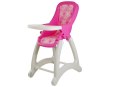 Zestaw Zbiorowy Krzesełko do lalek Baby Nr 2 Biało - Różowy 48011 Wader Polesie