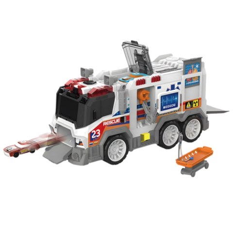 Ambulans Karetka Miejska Pojazd Medyczny Napęd Światła Dźwięki LEAN Toys Ambulans Karetka Miejska Pojazd Medyczny Napęd Światła Dźwięki LEAN Toys