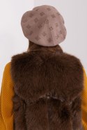 Beret Model AT-CZ-2318.26 Dark Beige - AT AT Beret Model AT-CZ-2318.26 Dark Beige - AT AT