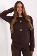 Bluzka Model RV-BL-A929.00 Dark Brown - Relevance Relevance