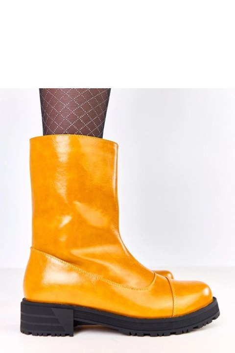 Botki Model Almoro D6995B Orange - Solea Solea Botki Model Almoro D6995B Orange - Solea Solea