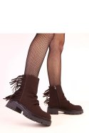 Botki Model Silia E8687 Czekolada - Solea Solea Botki Model Silia E8687 Czekolada - Solea Solea