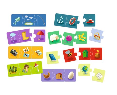 Gra edukacyjna Skojarzenia Mały Odkrywca Trefl 02808 Trefl Gry