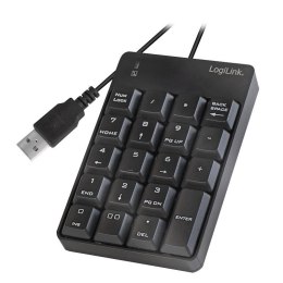 Klawiatura USB LogiLink ID0184 numeryczna, 19 klawiszy LogiLink