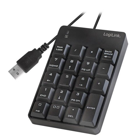 Klawiatura USB LogiLink ID0184 numeryczna, 19 klawiszy LogiLink