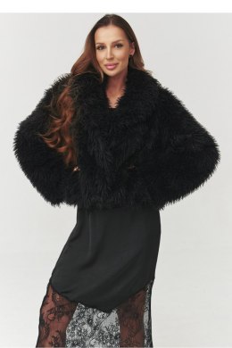 Kurtka Damska Model C1 Black - Makadamia Makadamia