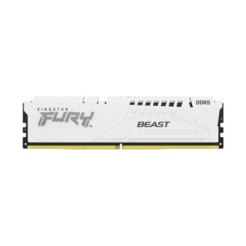 Pamięć DDR5 Kingston FURY Beast 16GB (1x16GB) 5600MHz CL40 1,25V White XMP Kingston