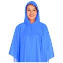 Płaszcz Peleryna Przeciwdeszczowa Wielokrotnego Użytku Niebieska 132 x 203 cm LEAN