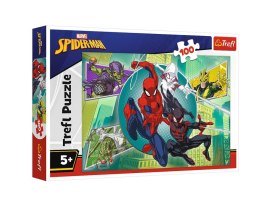Puzzle - 100 - Pajęcza maska - Disney Marvel Spiderman - Trefl 16519 Trefl Puzzle