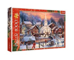 Puzzle - 1000 XMAS - Białe Święta - Trefl 10602 Trefl Puzzle