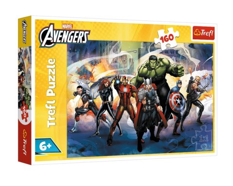 Puzzle - 160 - Supermoce - Disney Marvel The Avengers - Trefl 15428 Trefl Puzzle