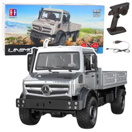 Samochód Terenowy Mercedes Unimog Zdalnie Sterowany RC 4x4 1:20 Double E
