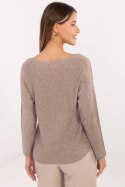 Sweter Damski Model IT-SW-0110.84 Dark Beige - Rue Paris Rue Paris