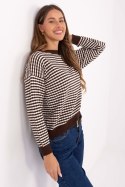 Sweter Damski Model IT-SW-93190.15 Brown - Factory Price Factory Price