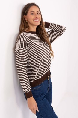Sweter Damski Model IT-SW-93190.15 Brown - Factory Price Factory Price
