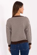 Sweter Damski Model IT-SW-93190.15 Brown - Factory Price Factory Price
