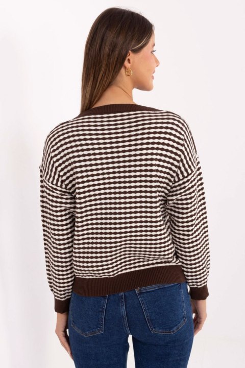 Sweter Damski Model IT-SW-93190.15 Brown - Factory Price Factory Price