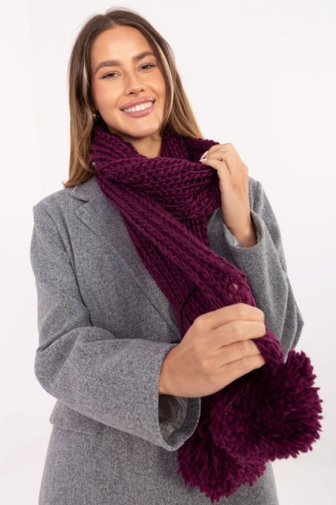 Szalik Model AT-SZ-S-2203.87 Dark Violet - AT AT
