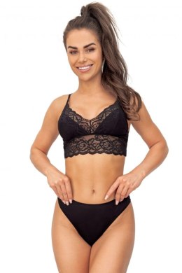 Biustonosz Soft Biustonosz Top Model 244 Black - Donna Donna