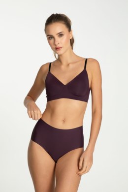 Biustonosz Soft Model Simple t-shirt Bra Dark Plum - Julimex Julimex