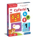Gra edukacyjna Cyferki Matematyka Uczę się Bawiąc Język Polski Angielski Clementoni 50767 Clementoni