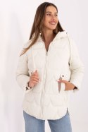 Kurtka Damska Model MBM-KR-2519.21 Ecru - MBM MBM