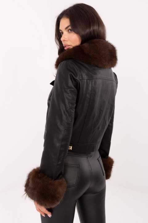 Kurtka Damska Model MBM-KR-PU25-017.97P Black - MBM MBM