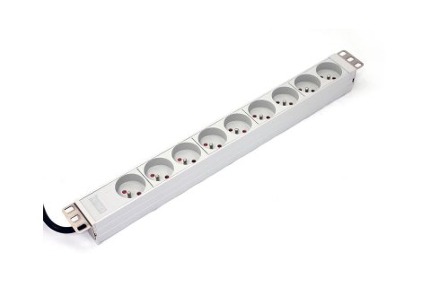 Listwa zasilająca DIGITUS 19", 1U, 9 gniazd, 16A, 1,8m Digitus