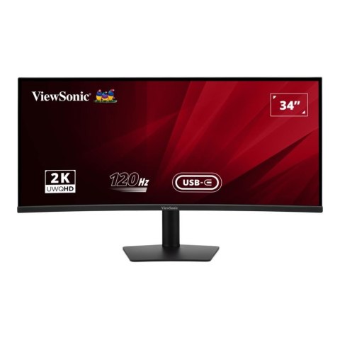 Monitor ViewSonic 34" VA3420C Curved Monitor IPS UWQHD 120Hz 2xHDMI DP HUB głośniki VIEWSONIC EUROPE