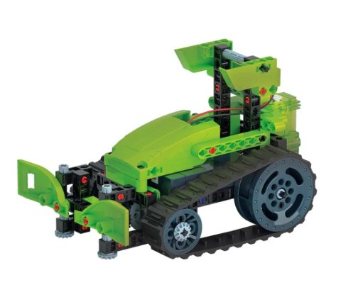 Naukowa Zabawa Klocki Laboratorium Mechaniki Ciągnik Gąsienicowy Silnik Elektryczny Język Polski Clementoni 50689 Clementoni