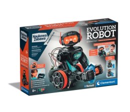 Naukowa Zabawa Zestaw Evolution Robot 2.0 Aplikacja Bluetooth Silnik Elektryczny Język Polski Clementoni 50818 Clementoni