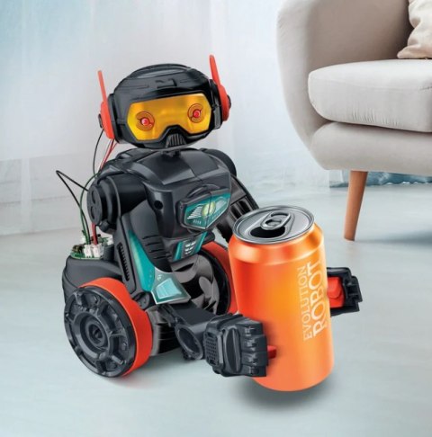 Naukowa Zabawa Zestaw Evolution Robot 2.0 Aplikacja Bluetooth Silnik Elektryczny Język Polski Clementoni 50818 Clementoni