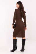 Sukienka Model IT-SK-18206-1.35 Brown - Rue Paris Rue Paris