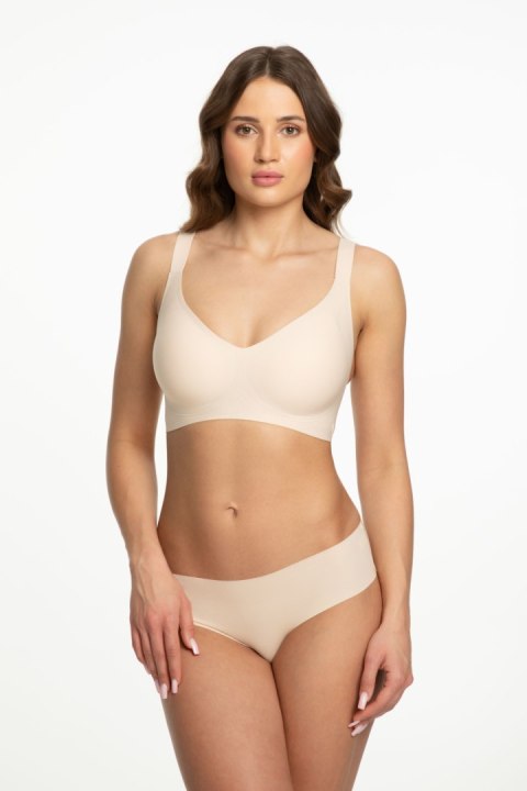 Biustonosz Soft Model Jelly Bra Comfort Beige - Julimex Julimex
